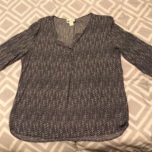 Casual 3/4 Length Top